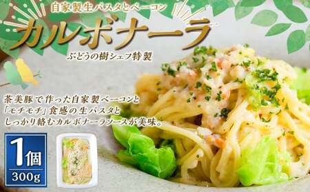 [カルボナーラ] ぶどうの樹 シェフ特製 選べるパスタ・グラタン1個 パスタ 生パスタ スパゲッティ 麺 冷凍 福岡県 岡垣町