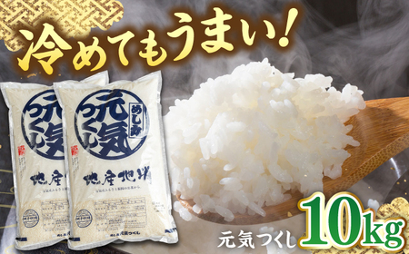 福岡産ブランド米 元気つくし 10kg (5kg×2袋) 桂川町/南国フルーツ株式会社[ADBW027] 白米10kg 米10kg 精米