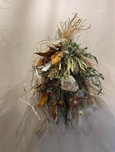 もりたば季節のおまかせドライフラワー花束アレンジMサイズ