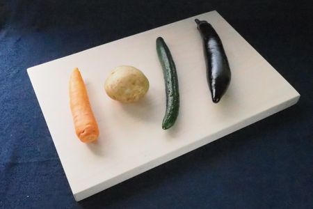 いちょうの一枚板のまな板(大幅広)45cm×30cm