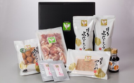 はかた地どり 美人鍋セット 水炊き 鍋 セット 鶏肉 ※配送不可:離島