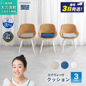 エアウィーヴ クッション オールシーズン対応 ぐっすり ホテル 安眠 健康 高反発 腰 肩 熟睡 ホワイト