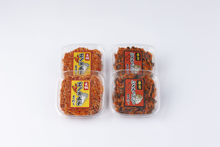 きのこのキムチ2種セット(エノキムチ180g×2パック、シメチャンジャ180g×2パック)