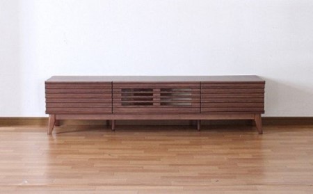 【開梱・設置】アゼル 150cm テレビボード（ブラウン）　AX002