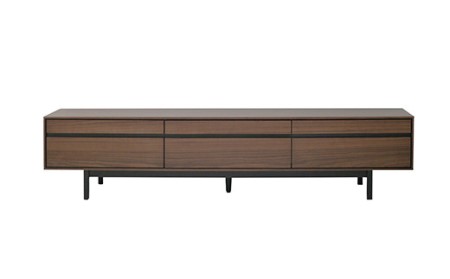 [開梱・設置]ロゼッタ 180cm テレビボード(ウォールナット)