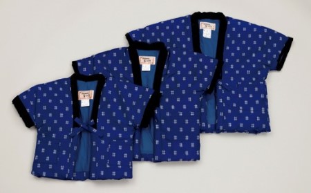 久留米はんてん子供奴　５才～６才用　（青）　BA005