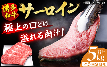 【5回定期便】 サーロイン ステーキ 200g×5枚 / ステーキ お肉 牛肉 サーロイン [AFBV020]