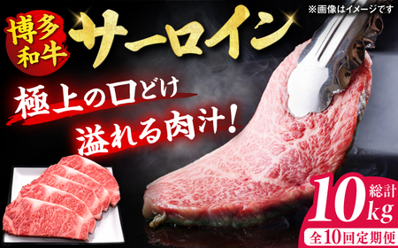 【10回定期便】サーロイン ステーキ 200g×5枚 / ステーキ お肉 牛肉 サーロイン [AFBV021]
