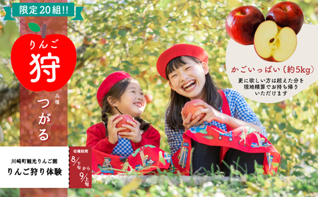 りんご狩り体験チケット サンつがる|りんご 林檎 SKK