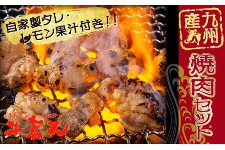 厳選 九州産焼肉セット(牛若丸自家製タレ付) 2B7