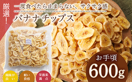 厳選バナナチップス[600g] 3Y1