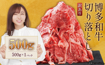 訳あり![数量限定]博多和牛切り落とし500g Y21-S2