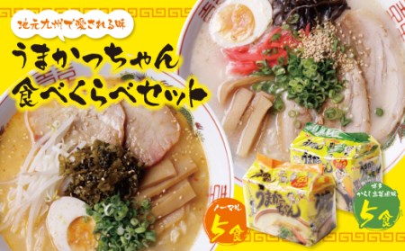  うまかっちゃん 博多からし高菜風味食べ比べセット(5食×2) [DYP] [fukuchi00]