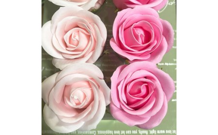 ピンク:Flower balloon ( フラワー バルーン ) ソープ フラワー 5本 置き型タイプ 韓国 お花 贈り物