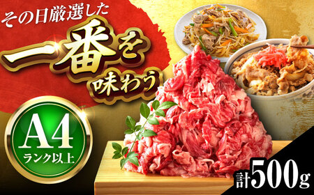 [A4~A5]博多和牛 切り落とし 500g [BGAB065] 牛切り落とし 牛切り落とし 牛切り落とし 牛切り落とし 牛切り落とし