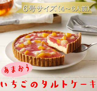 あまおう苺のタルトケーキ 6号約18cm 4~6人分[BGAD026]いちご いちごいちご いちごいちごいちご