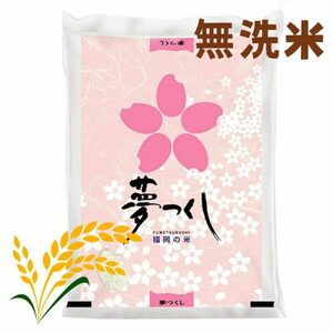 [先行予約][令和7年産]夢つくし 無洗米 5kg [BGAA085] 無洗米 無洗米 無洗米 無洗米