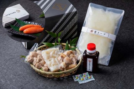 博多味処いろは　水たき（1～2人前）＆明太子100gセット　KI0703