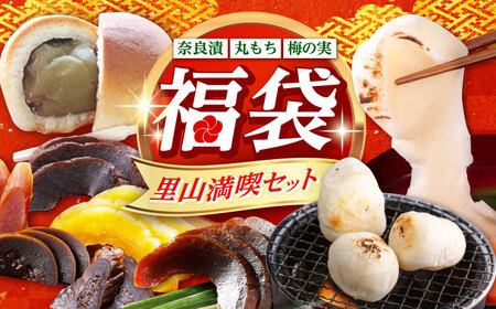福袋 里山満喫セット ( 餅 / 漬物 / 焼き菓子 ) [築上町] 和ギフト もち 奈良漬け 和菓子 正月[ABZY017]