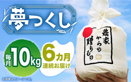 [全6回定期便][令和6年産新米][先行予約] ひかりファーム の 夢つくし 10kg[2024年10月以降順次発送][築上町][ひかりファーム] 米 お米 白米 [ABAV020] 130000円