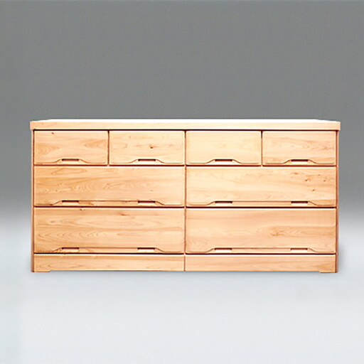 165-3箪笥 ヒノキ【諸富家具】：C250-021