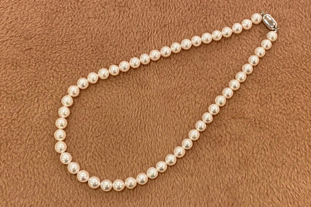 [数量僅か]艶々セミラウンド8〜8.5アコヤ真珠ネックレス 43cm ジュエリー アクセサリー ネックレス 真珠 パール 美穂野 佐賀市 :C200-047