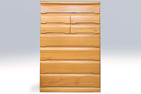 100HC無垢材使用チェスト蓮（NA）【諸富家具】：C193-004