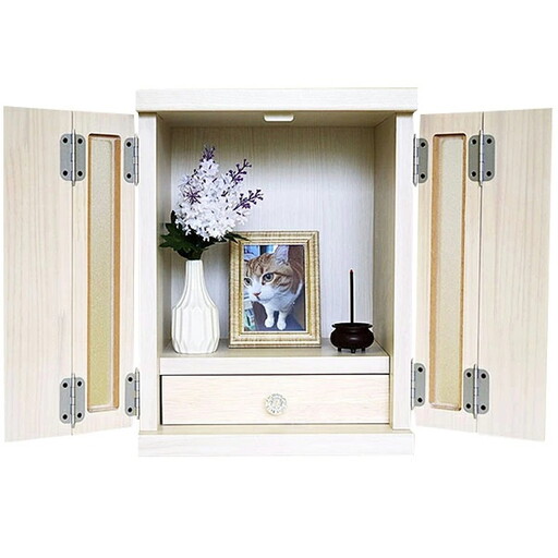 メモリアルボックス虹M（4枚戸）【諸富家具】：B550-001