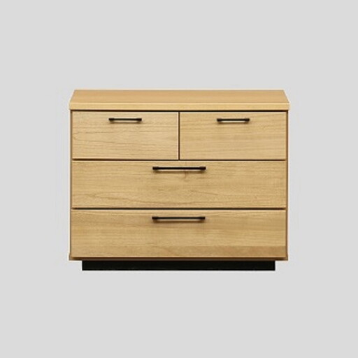 80チェスト3段 オルガ【諸富家具】：B790-006