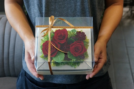 プリザーブドフラワーBOX M:B230-008