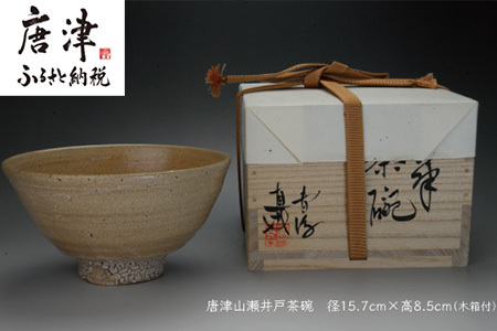 唐津焼 唐津山瀬 井戸茶碗 #irodoriからつ四季の返礼品