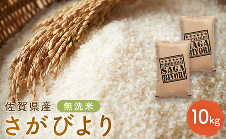 新米 先行予約 さがびより 佐賀県産 無洗米 10kg (5kg×2) 五つ星お米マイスター厳選 米 ※配送不可:離島