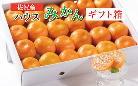 ハウスみかん 佐賀産 ギフト 箱 (20〜30玉) z-85