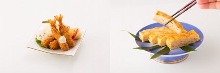 お家で「ごちそうおかず」 はかせ謹製「海老フライ&出し巻玉子セット」