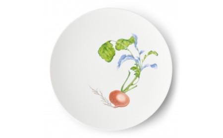 [伊万里焼]プレート 平皿 Red turnip φ29cm Plate
