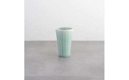 青磁十草フリーコップ 023-H994