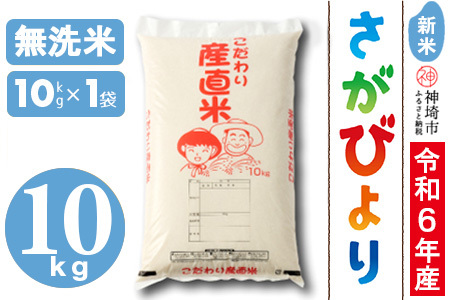 [令年6年産 新米]さがびより無洗米 10kg [米 10kg お米 コメ おいしい ランキング 人気 国産 ブランド 地元農家](H061317)