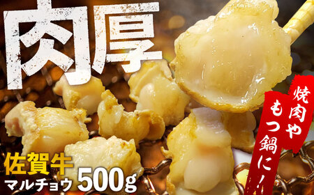 [脂が甘くてぷりっぷり!]佐賀牛ホルモン 焼肉用 小腸 500g(250g×2)味付けなし 吉野ヶ里町/やきとり紋次郎