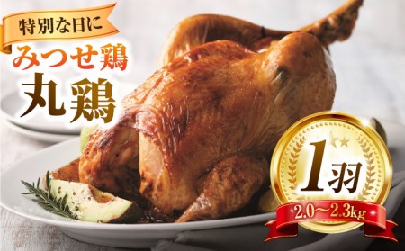 [特別な日に♪]みつせ鶏 丸鶏 1羽(2.0〜2.3kg)[ヨコオフーズ]鶏 鶏肉 クリスマス 鳥 