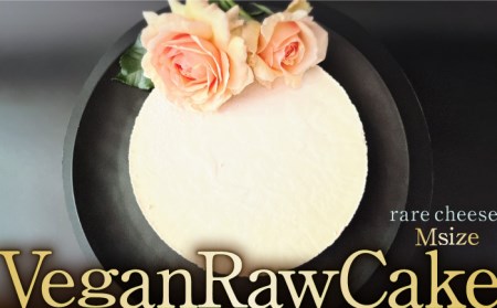 植物性100% Vegan Raw Cake Cheese(レアチーズ/Mサイズ)お砂糖・小麦粉・乳製品不使用のスイーツ ヴィーガンローケーキ 吉野ヶ里町/Dondonyokunaru 