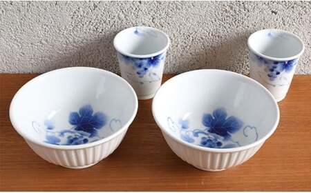 深川製磁、丼　深鉢　ブルーワイナリー2個セット 楽天市場】【ふるさと納税】深川製磁 有田焼 ブルーワイナリー麺