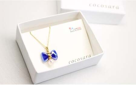 cocosara 有田焼アクセサリー ネックレス[ribbon] A35-59