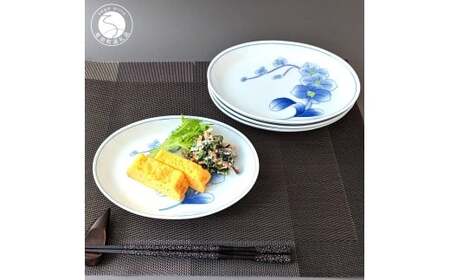 有田焼 華山窯 胡蝶蘭楕円 トレー皿 4枚セット[東洋セラミックス]花 胡蝶蘭 蘭 らん 食器 器 うつわ オーバル 手描き 30000円 3万円