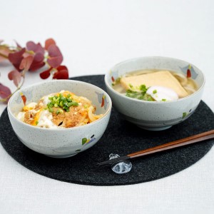 有田焼 小花びよりペアプチ丼2個セット かどすみ商店
