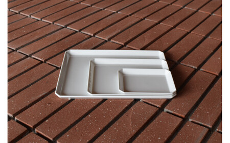 1616/ TY Square Plate 130, 200, 270 White 有田焼 器 食器 皿 白 ホワイト プレート