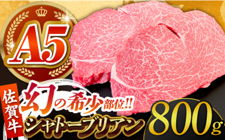 佐賀牛シャトーブリアン 計800g(200g×4パック) [HCS108] 黒毛和牛 牛肉 肉 希少 ヒレ フィレ 赤身 ステーキ ステーキ用 BBQ