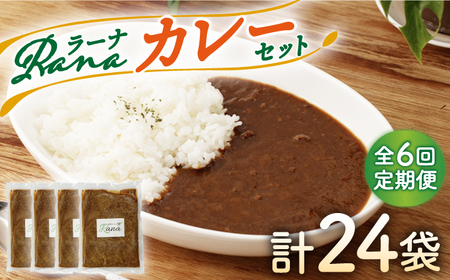 [全6回定期便]Ranaカレー4袋セット HCK007 カレーカレーライスレトルトカレーカレー