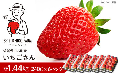 yR8N2ȍ~z 240g×6pbN y8/12ICHIGOFARMz[IBR007]