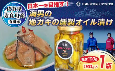 牡蠣の旨味がギュッと詰まった海男の牡蠣燻製オイル漬け