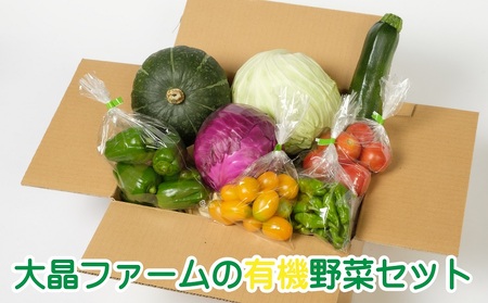 大晶ファームの有機野菜セット
